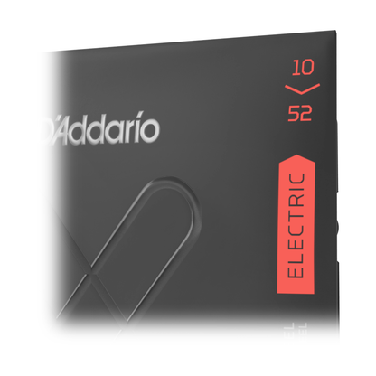 D'Addario XT Light Top/Heavy Bottom Coated Electric Guitar String Set with Nickel Steel Core for Deeper Low End and Balanced Tones (.010-.052) | XTE1052