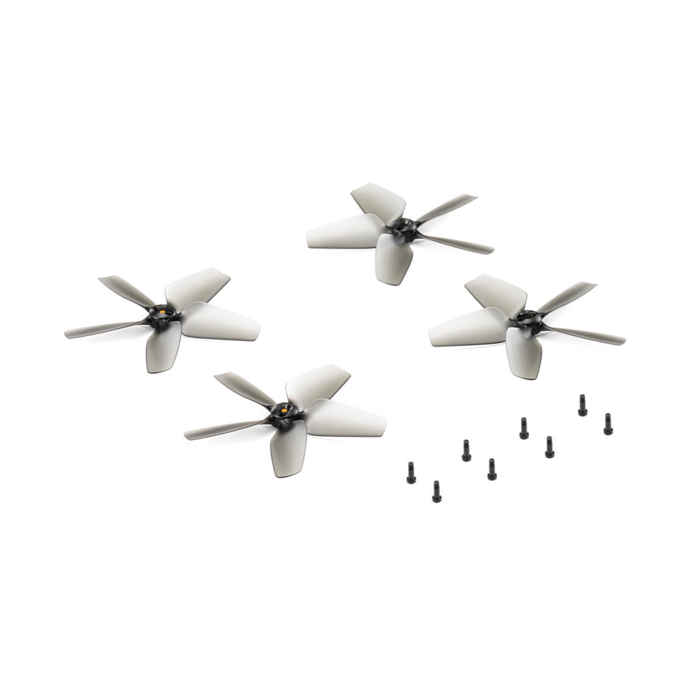 DJI Avata Drone 4pcs 5-Bladed Replacement Propellers with 8 Included Screws