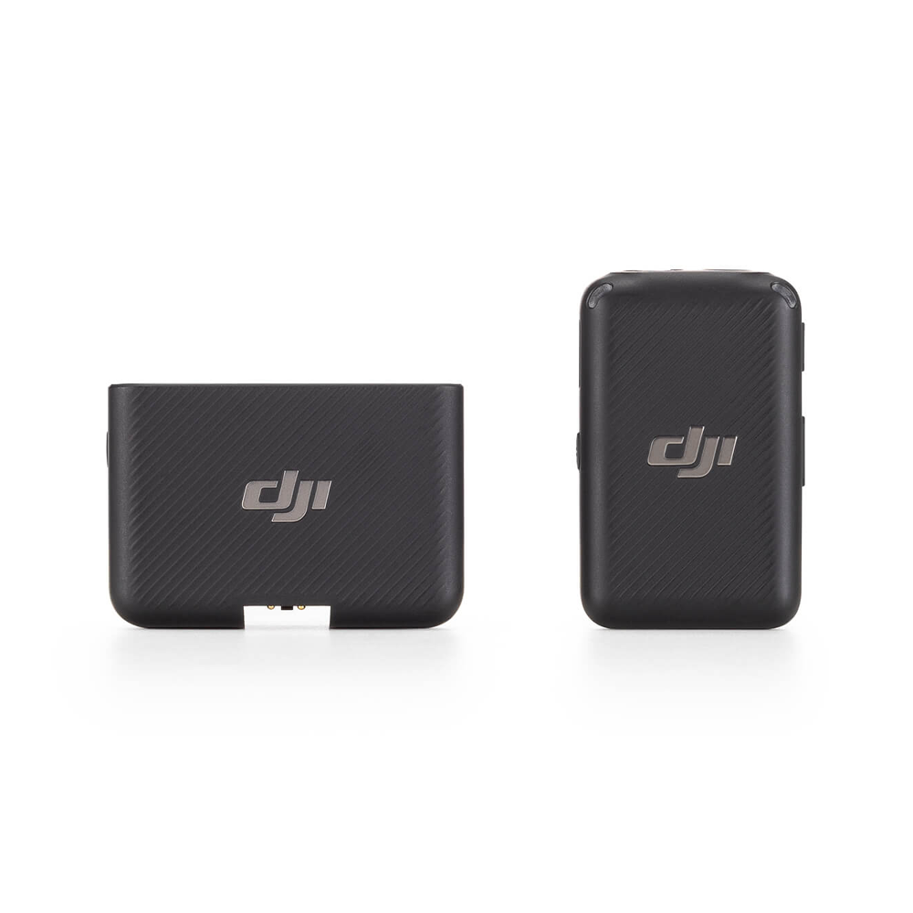 DJI Wireless Lavalier Microphone with 820ft Max Wide Range, 14-hour Recording, Magnetic Attachment and OLED Touchscreen for Smartphones, Cameras and PCs | 1TX+1RX