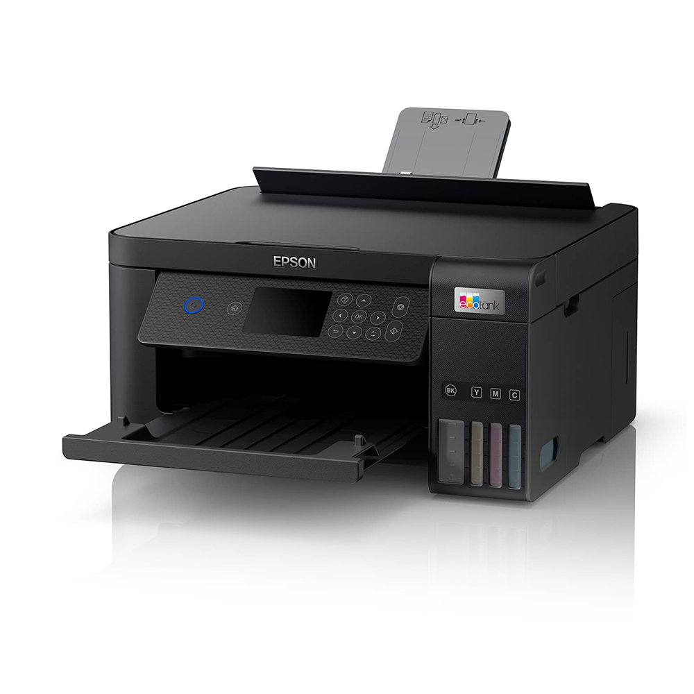 Epson EcoTank L4620 A4 Duplex All-in-One Refillable Ink Tank Borderless Colored Inkjet Printer with Print, Scan, Copy Function with USB 2.0, Wi-Fi / Wi-Fi Direct Connection for Home and Commercial Use