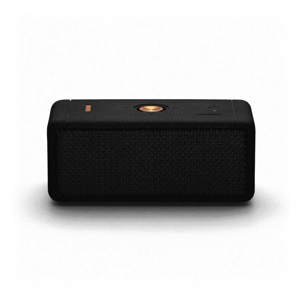 Marshall Emberton II Portable Bluetooth 5.1 Dynamic Speaker with IP67 Water and Dust Resistance, 360 Degree True Stereophonic Sound, 30 Hours Playtime and Iconic Amp-Style Design (Black)