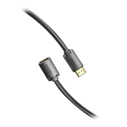 Vention 4KHD/60Hz Gold Plated Male to Female HDMI 2.0 Extension Video Cable (1M) | AHCB