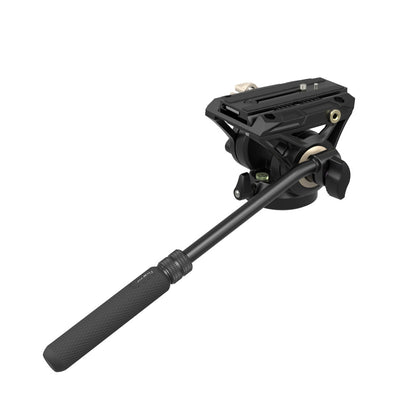 SmallRig DH-01 360 Degree Fluid Head with Plate, Flat Base Quick Release Function and 5kg Payload for Tripods, DSLR, Mirrorless and Video Cameras | 3985
