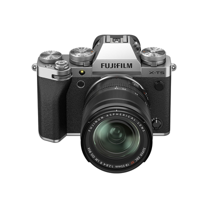 FUJIFILM X-T5 Body with XF 16-80mm f/4 OIS WR / 16-50mm f/2.8-4.8 R LM WR / 18-55mm f/2.8-4 R LM OIS Lens Mirrorless Camera Kit with 40MP APS-C X-Trans CMOS 5 HR BSI Sensor, X-Processor 5, and 7-Stop In-Body Image Stabilization