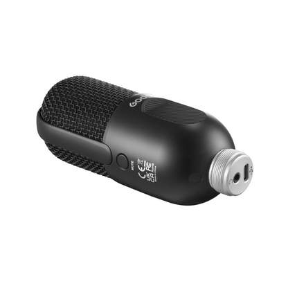 Godox uMic 10 uMic12 Studio Cardioid Condenser USB Microphone with Volume and Mute Buttons, 3.5mm Headphone Jack and USB Type-C Port for Vlogging, Podcasting and Recording