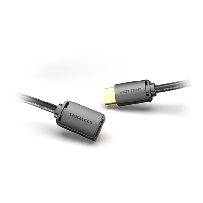 Vention 4KHD/60Hz Gold Plated Male to Female HDMI 2.0 Extension Video Cable (1M) | AHCB