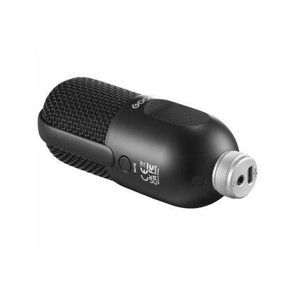 Godox uMic 10 uMic12 Studio Cardioid Condenser USB Microphone with Volume and Mute Buttons, 3.5mm Headphone Jack and USB Type-C Port for Vlogging, Podcasting and Recording