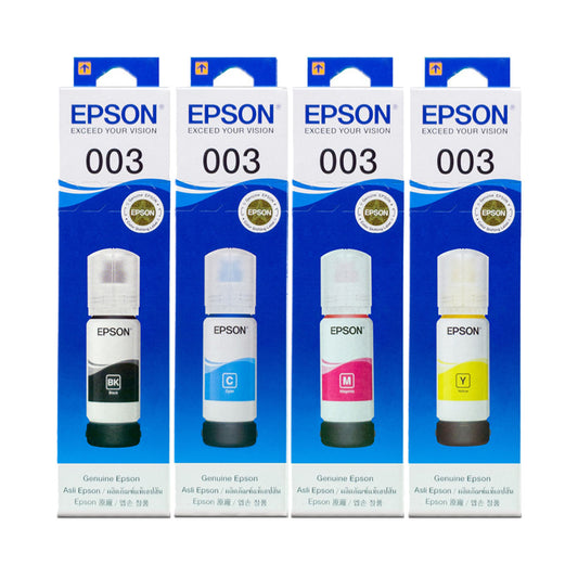 Epson 003 Ink Refill Bottle (65mL) for Printer EcoTank L1110 / L3110 / L3150 / L5190