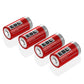 EBL LN-1634 3.7V CR123A 750mAh Li-ion Lithium Ion Rechargeable Battery with Low Self Discharge Rate for Portable and Emergency Electronics (Pack of 4)