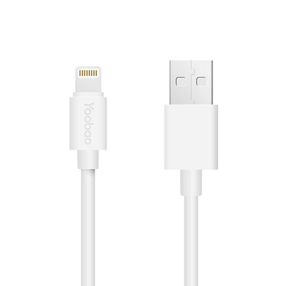 [CLEARANCE] Yoobao 2 meter High Speed USB Data Sync Charger Cable for iPhone (White) | YB-403