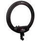 Eirmai YB-RJ510 10-inch LED Ring Fill Light with Phone Holder for Vlogging, Photography, and Live Streaming (Black, White)