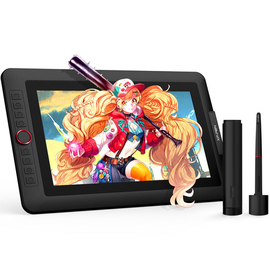 XP-PEN Artist 13.3 Pro Pen Display Drawing Tablet 13.3-inch with Battery-Free Stylus 8192 Pressure Levels, Tilt Function, 8 Customizable Shortcut Keys and Free Portable Stand for Digital Arts