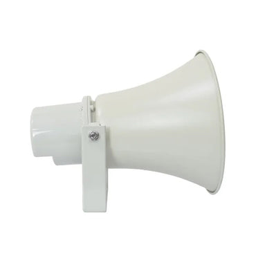 KEVLER HS-30S 10" 4W Aluminum PA Horn Speaker with 107dB Sensitivity, Built-In 100V Multi-Tap Transformer, 380Hz-8KHz Max Frequency and Clear Vocals