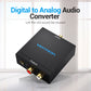 Vention Optical Fiber/Coaxial Digital Audio to RCA Analog (L/R) 3.5mm Audio Female Gold Plated (BDFB0) Analog Audio Converter Box for Headsets, Speakers, HD Players, TV Box