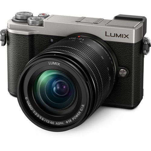 Panasonic Lumix DC-GX9 Mirrorless Micro Four Thirds Digital Camera with 12-60mm Lens (Silver)