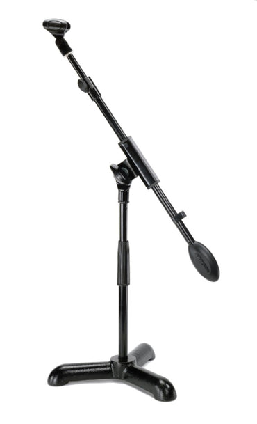Samson MB1 Heavy Duty Mini Boom Stand with Adjustable Height for Miking Kick Drums and Speaker Cabinets