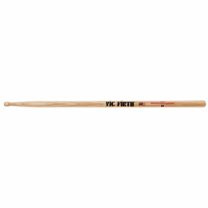 Vic Firth American Classic 3A Hickory Wood Tear Drop Tip Drumsticks (Pair) Drum Sticks for Drums and Percussion