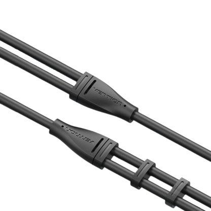 Vention TRS 3.5mm Male to Dual 3.5mm Female 0.3-Meter ABS Type Gold Plated (BBSBY) Stereo Splitter Cable for Speakers, Mobile Phones, PC, Laptop