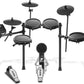 Alesis Nitro Mesh Kit 8 Piece All Mesh Electronic Drum Kit with Super Solid Aluminum Rack Drum Sticks and Drum Key Included