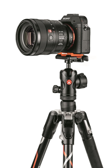 Manfrotto Befree Advanced Travel Aluminum Tripod with 494 Ball Head Lever Locks, Sony Alpha Edition (MKBFRLA-BH)