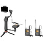 Saramonic UWMIC9 TX9 + TX9 + RX9 Dual Transmitter and Single Receiver Camera-Mount Wireless Omnidirectional Lavalier Microphone System with Auto-Scan Function and Wide Range Transmission for Videography and Broadcasting