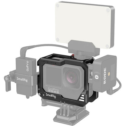 SmallRig 3084 Lightweight Formfitting Aluminum Camera Cage for GoPro HERO9, Black