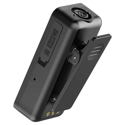 [CLEARANCE] Ulanzi UW-MIC 2.4GHz Wireless 1000mAh Lavalier Lapel Microphone System with Lightning Connector with Charging Case, LED Indicators, 100m Transmission Distance and  Noise Reduction Function Plug & Play for Mobile Phones and Devices