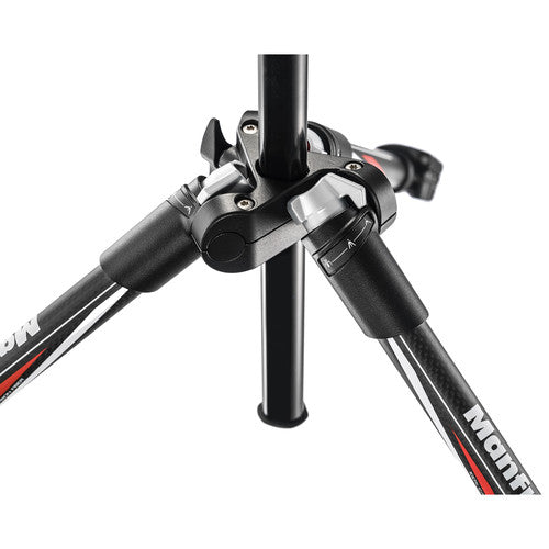 Manfrotto MKBFRC4-BH BeFree Compact Travel Carbon Fiber Tripod with Ball Head for Photography, Vlogging, etc.