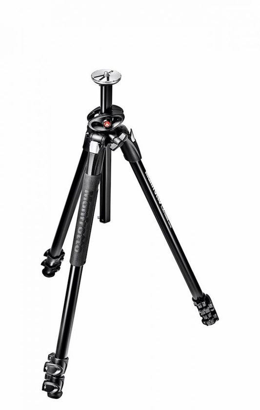 Manfrotto MT290DUA3 290 Lightweight Dual Aluminum 3 Section Tripod with 90 degrees Column