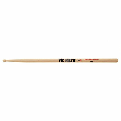 Vic Firth American Classic 55A Hickory Wood Tear Drop Tip Drumsticks (Pair) Drum Sticks for Drums and Percussion