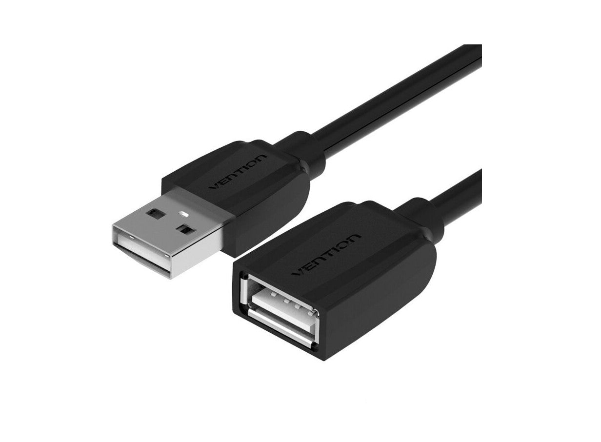 Vention High Speed USB2.0 Male to Female Extension Cable 480Mbps Nickel Plated (VAS-A44) (Available in Different Lengths)