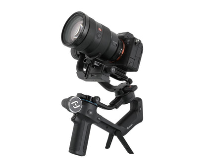 [CLEARANCE] FeiyuTech SCORP 3- Axis Handheld Gimbal Camera Stabilizer with 5.5lb Payload, Magic Wheel, Integrated Hanging Handle and 1.3" Touch Screen Display Features for DSLR and Mirrorless Camera