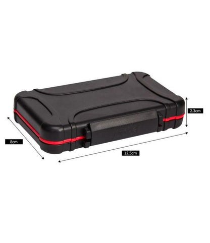 Eirmai Memory Card Storage Box Case Water-Resistant for Micro SD CF TF Card | CB101S | CB101