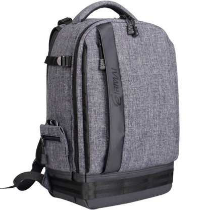 [CLEARANCE] Eirmai Durable Waterproof Nylon Camera Backpack Splash-Proof and Tear Resistant Travel Bag (fits 2 DSLR Body Cameras, 5 Lenses, Laptop and Tripod) (Gray)