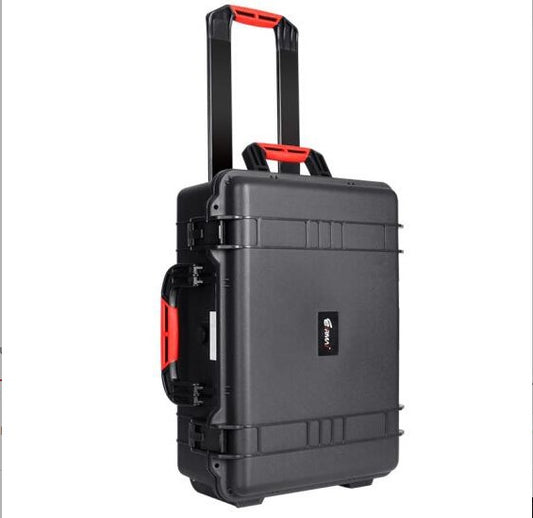 Eirmai R601 Waterproof Rolling Suitcase Hard Case with Inner Bag Detachable Sponge Dividers for Cameras, Drones and Accessories