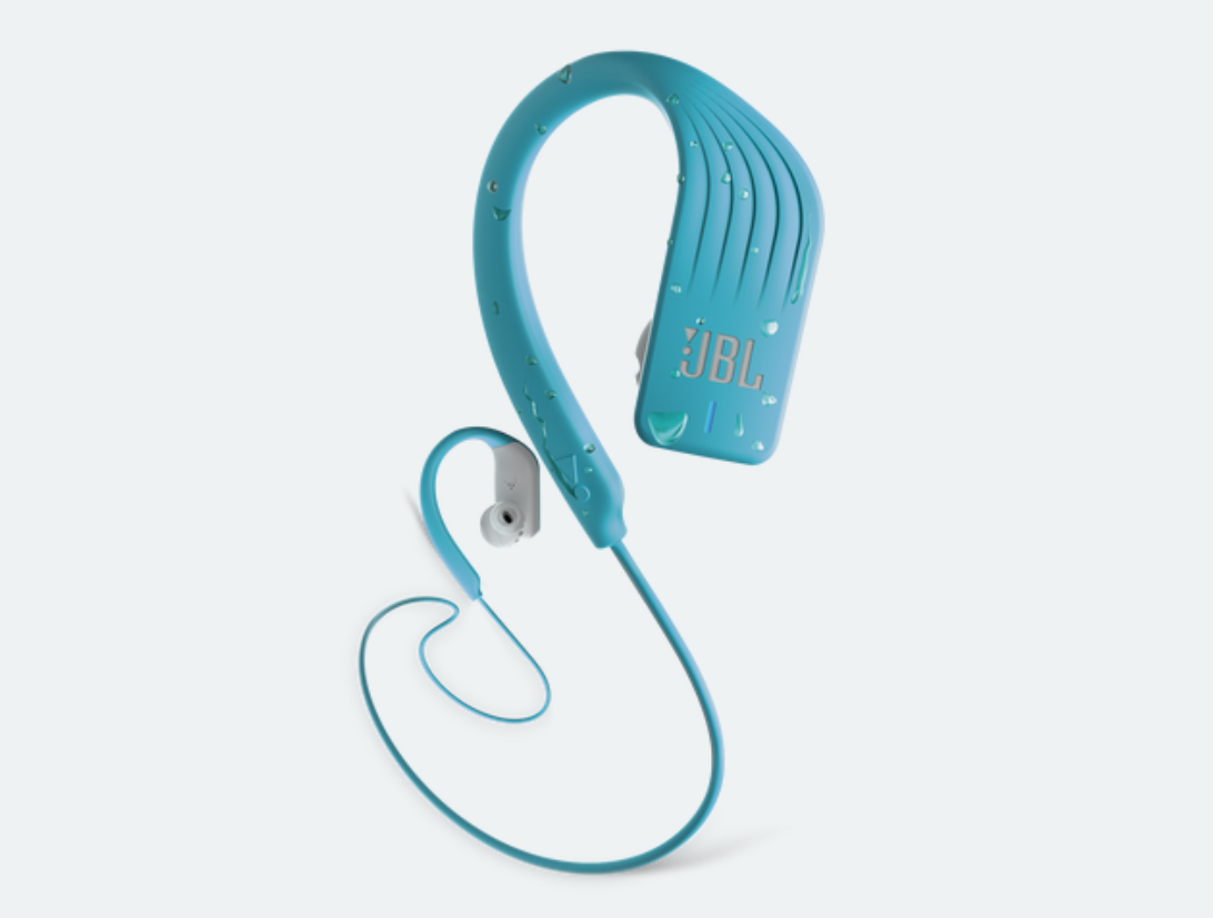 JBL Endurance Sprint Waterproof Wireless In-Ear Headphones with FlexSoft Ear Tips and TwistLock Technology Feature