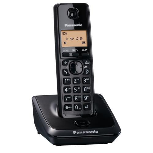 Panasonic KX-TG2711 Wireless Cordless Telephone Landline with One Touch Echo Mode, 50 Phonebook Stations, Handset Locator