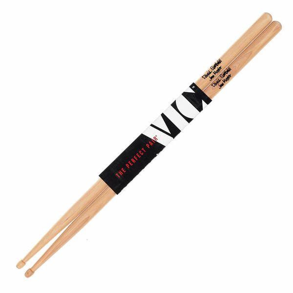 Vic Firth JM David Garibaldi Jam Master Signature Drumsticks Hickory Wood Barrel Tip (Pair) Drum Sticks for Drums and Percussion