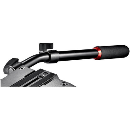 Manfrotto 504HD Fluid Video Head with 75mm Half Ball 504HD for Manfrotto Tripods for Vlogging, Photography