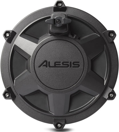 Alesis Nitro Mesh Kit 8 Piece All Mesh Electronic Drum Kit with Super Solid Aluminum Rack Drum Sticks and Drum Key Included