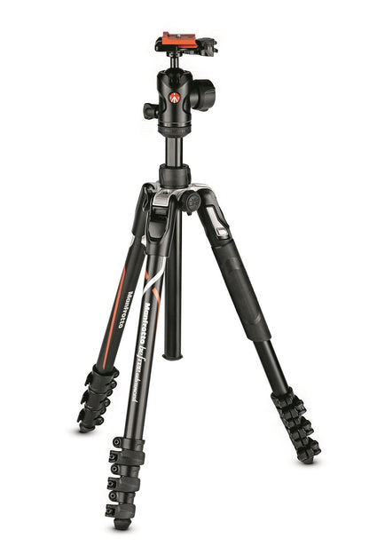 Manfrotto Befree Advanced Travel Aluminum Tripod with 494 Ball Head Lever Locks, Sony Alpha Edition (MKBFRLA-BH)