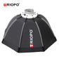 Triopo 90cm Photo Portable Bowens Mount Softbox w/ Honeycomb Grid K90 Octagon Umbrella Outdoor Soft Box for Godox