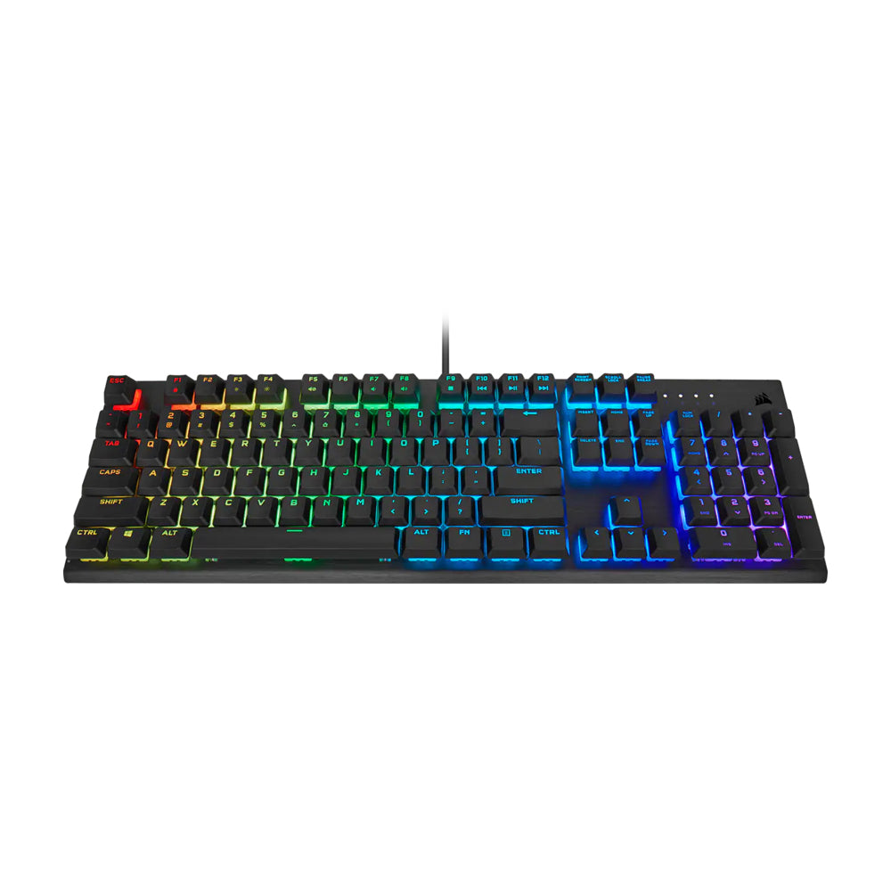 CORSAIR 3 in 1 Gaming Bundle 2021 Edition with K60 iCUE RGB Pro Mechanical Gaming Keyboard with CHERRY MV Linear Switches, Harpoon RGB Pro Gaming Mouse with 12000DPI and MM300 Mouse Pad | CH-910D519-NA