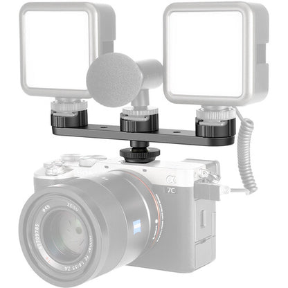 Ulanzi PT-23 Cold Shoe Expansion Bracket for Vlogging, Live Streaming, Video Walks