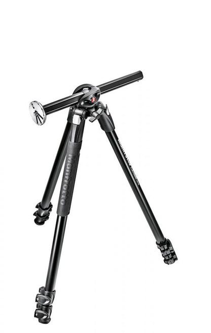 Manfrotto MT290DUA3 290 Lightweight Dual Aluminum 3 Section Tripod with 90 degrees Column