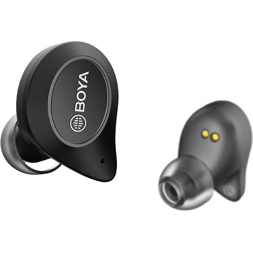 BOYA BY-AP1 True Wireless Stereo  Earbuds with Charging Case, Black