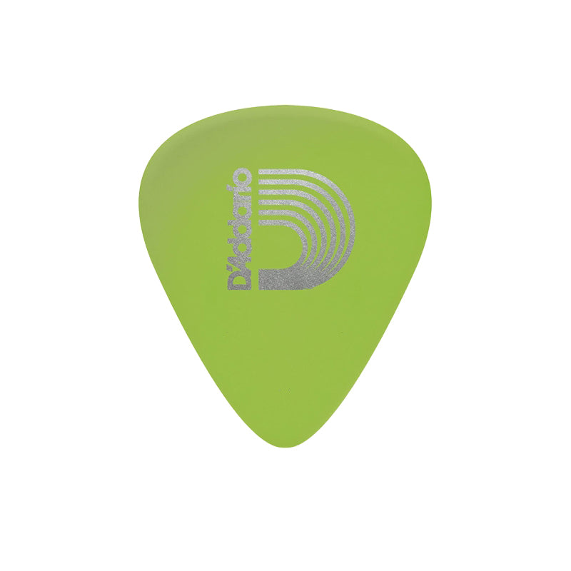 Planet Waves Cellu-Glo Heavy Gauge / Medium Thick Celluloid Guitar Pick with Glow in the Dark Look for Low Light In-Stage Setting | 1CCG6-100 X10, 1CCG4-100 X10