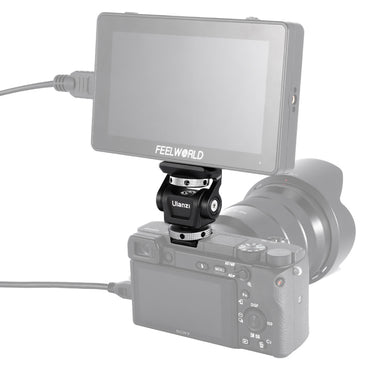 Ulanzi U150 U-150 Monitor Ball Head 180 Degrees Horizontal Adjustable with Cold Shoe