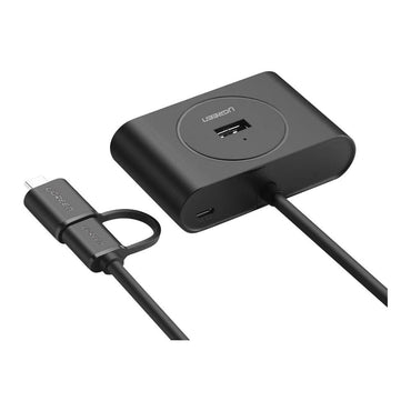 [CLEARANCE] UGREEN 2-in-1 4-Port USB 3.0 to USB-C and USB-A with 5Gbps Data Speed and OTG Function Compatible | 40850