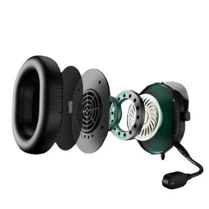 [CLEARANCE] Fifine H6 USB Dynamic RGB Gaming Headphone with Detachable Microphone, 24-Bit 7.1 Surround Sound and EQ Modes